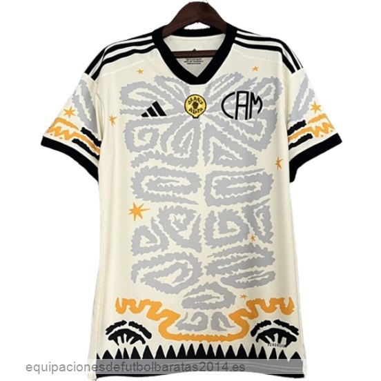 Nuevo Tailandia Especial Camiseta Atletico Mineiro 23/24 Amarillo Baratas